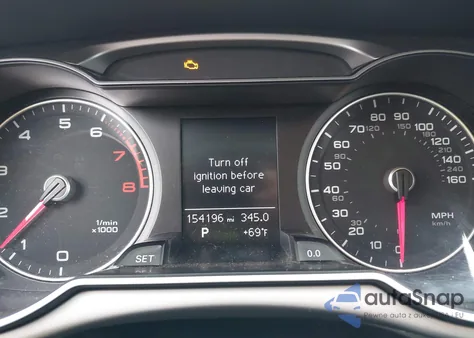 2014 Audi A4 2.0T Premium z USA, uszkodzony, nr VIN WAUFFAFL2EN006342